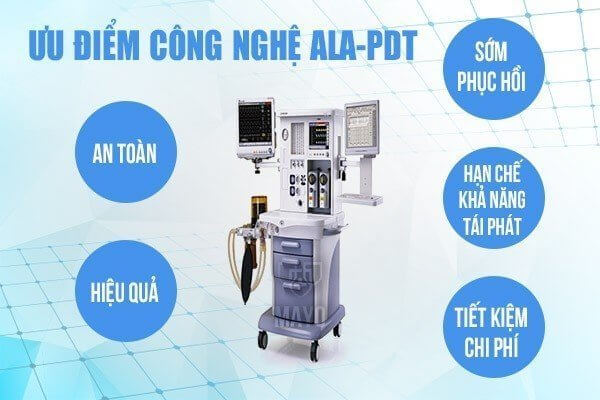 Chữa sùi mào gà giai đoạn đầu bằng phương pháp ALA-PDT